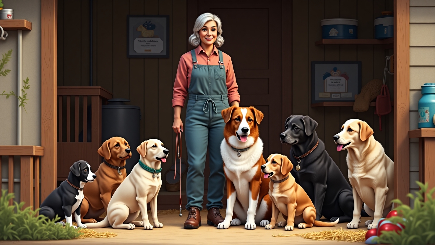 Flux_Dev_A_warm_and_cozy_scene_of_a_dog_breeders_facility_feat_0